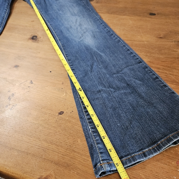 Lucky Brand Sweet N Low Boot Cut Jeans Low Rise Dark Wash Size 6 - Picture 10 of 13